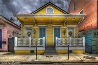 Yellow-house-after-rain