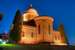 A-church-at-night