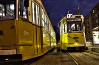 Trams_in_budapest