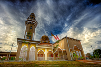 Masjid-baru-mosque-sungai-ramal-hdr-photography