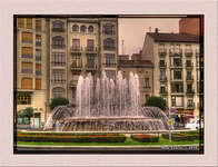 Calle del Marqués de Murrieta fountain