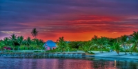Pink_house_at_sunset