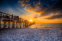 Naples-sunset