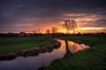 Marshes-sunset