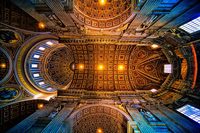 Roof-of-perters-church-in-rome