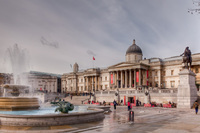 Trafalgar-square-and-the-national-gallery