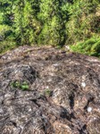 Fall-over-the-boulder