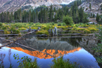 Mountain-reflection