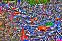 Bicycles-station-rai-amsterdam-netherlands