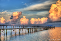 Safety-harbor-pier-at-sunset