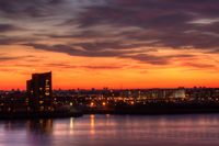 Sunset-by-the-river