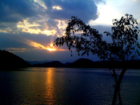 Sunset-at-begnas-lake