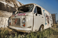 A-lost-old-van