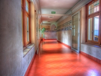 School-hallway
