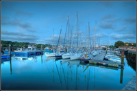 Lymington-marina-at-twilight