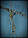 Reflection-of-a-crane