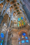 Interior-of-sagrada-familia-in-barcelona