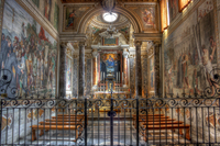 Cappella-farnese-abbazia-di-grottaferrata
