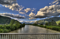 Vadena-adige-river-from-vadena-bridge-