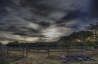 Sunset-at-the-round-pen