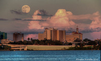 Full-moon-over-downtown-clearwater-florida