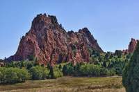 Red-rock-outcrop-