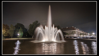 Fountain-palais-square-dresden-hdr