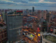 Shanghai-early-evening-light