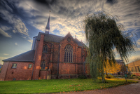 Old-chapel-with-willow-tree
