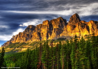 Sunset-on-castle-mtn-