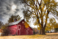 Autumn-barn