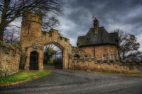 Mansion-entrance