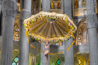 Interior-of-sagrada-familia-in-barcelona-spain