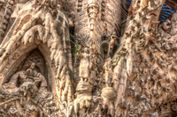Facciata-della-nativit-alla-sagrada-familia-di-barcellona