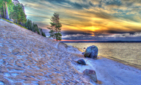 Sunrise-on-hiukka-beach-finland