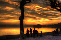 Ammirando-il-tramonto