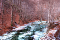 Frozen-river