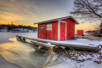 Winter-evening