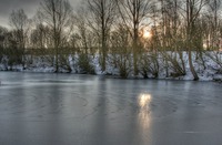 Sunlight-on-the-frozen-lake