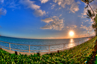 House-without-a-key-sunset