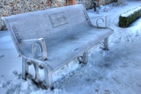 The-frozen-bench