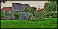 Old-german-garden-house