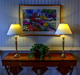 Lamp-and-table