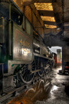 Locomotive-shed