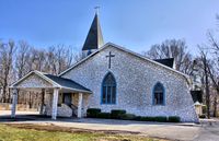 White-brick-church