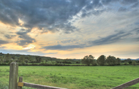 Sunset-over-dorset-field-england
