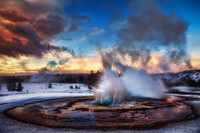 Explosive-sunrise-in-yellowstone