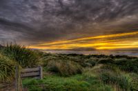 Curio-bay-sunset