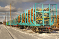 Wood-carridge
