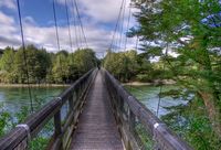 Swinging-bridge